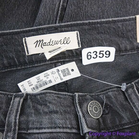 NEW Madewell The Mid-Rise‎ Perfect Vintage Straight Jean in Rosella Wash, 24 - Picture 13 of 16